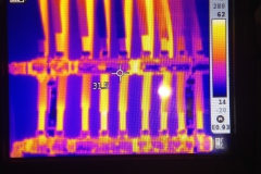 Thermographie Testo recherche de fuite circuit chauffage